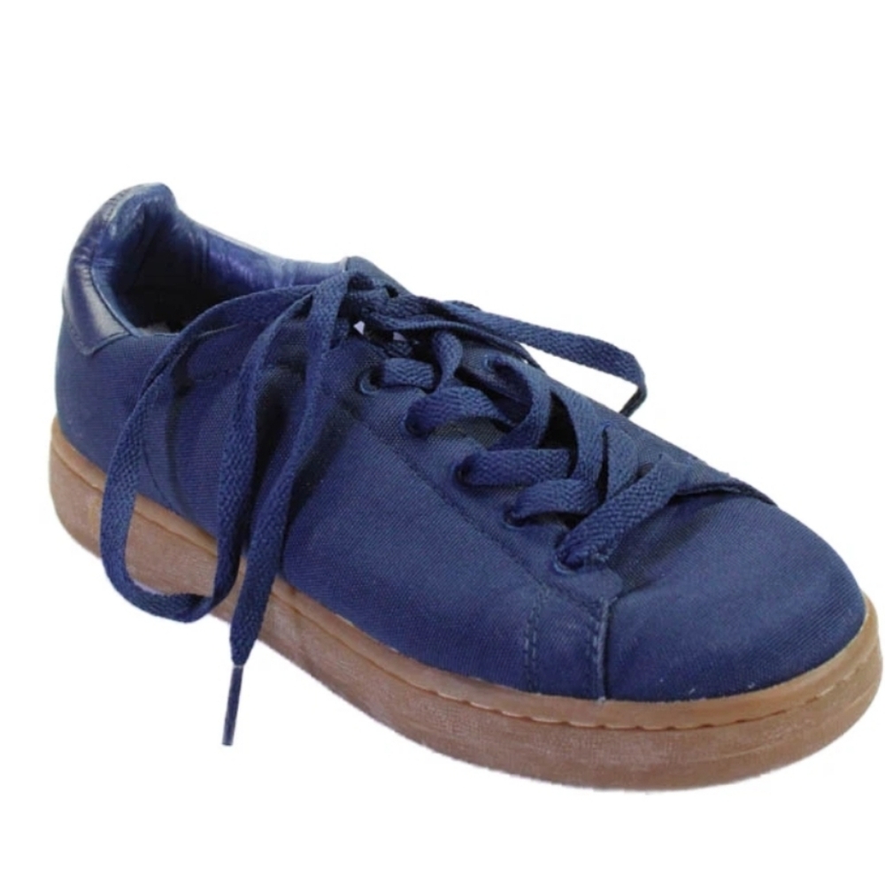 Billionaire Boys Club Nothing (2010)Deep Blue Canvas & Leather Trim SZ M6 W7.5